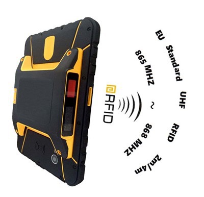 Tablette PC industrielle IP67 avec lecteur de codes-barres 2D et code QR