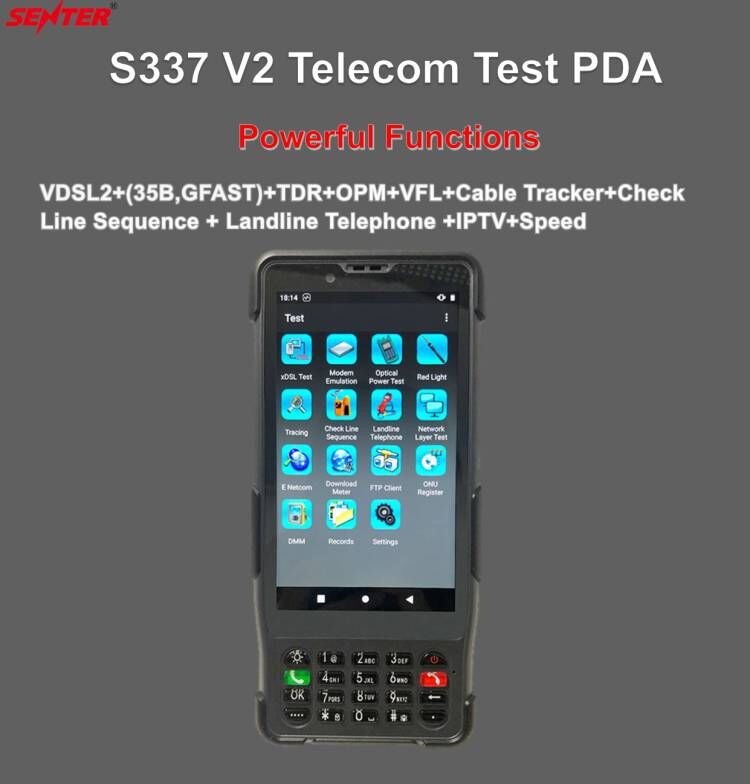 PDA intelligent portatif de Senter : Aidez l'industrie irlandaise des télécom...