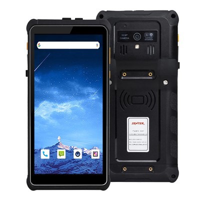 PDA portable avec lecteur de codes-barres QR