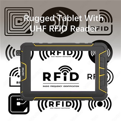 Tablette robuste de 7 pouces avec lecteur RFID UHF